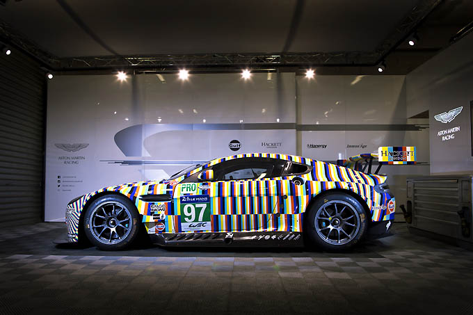 Aston Martin Art Car 24H Le Mans racexpress